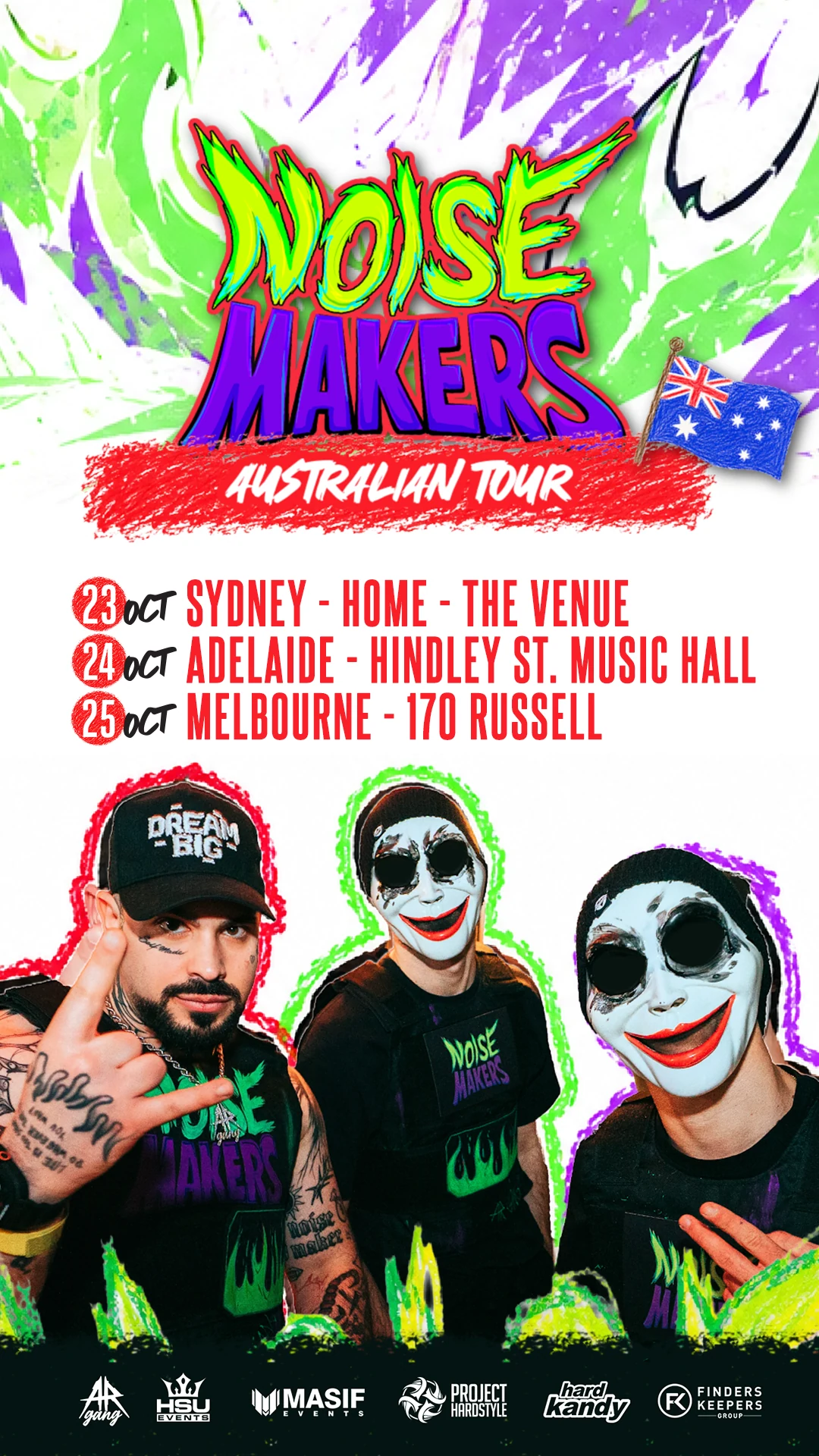 NOISEMAKERS Australian Tour